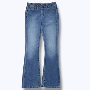 Levi's 519 Vintage Jeans Low Mid Rise Stretch Flare Medium Wash 32 Inseam JR 7